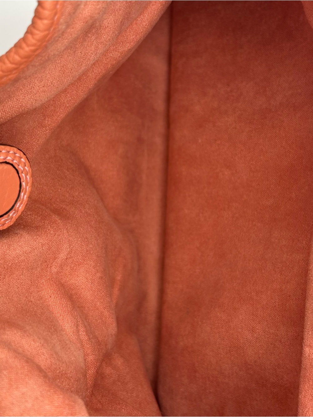 Coach Pebbled Leather Peach Lori Tote - Picture 11 of 16